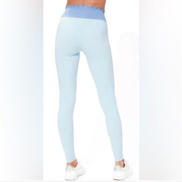 Eleven pretty power tennis leggings ice blue XS by Venus Williams NWT - Picture 3 of 11